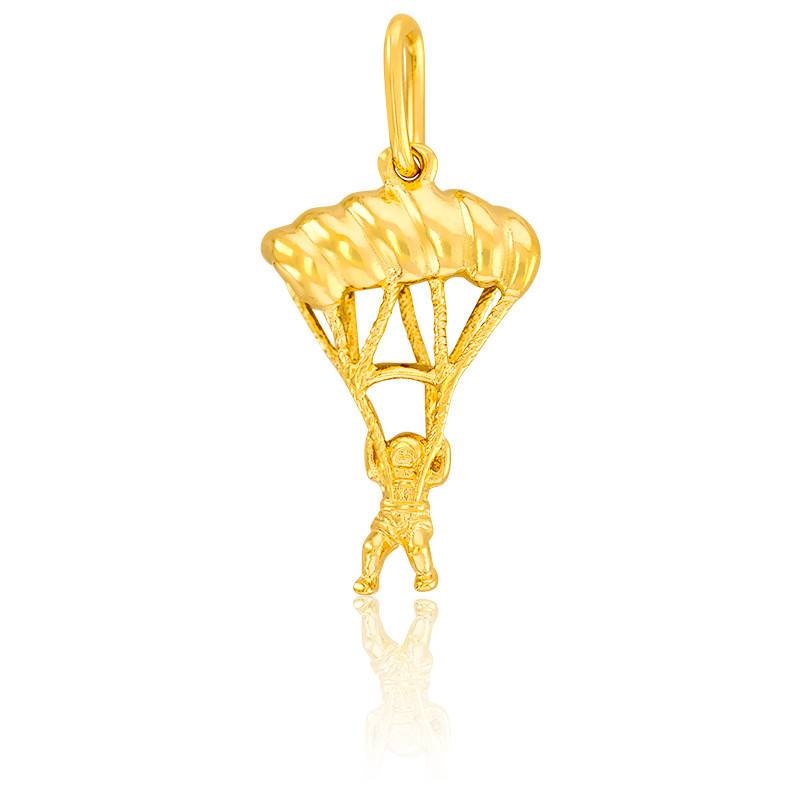 Pendentif Parachutiste Or Jaune Vandona Ocarat