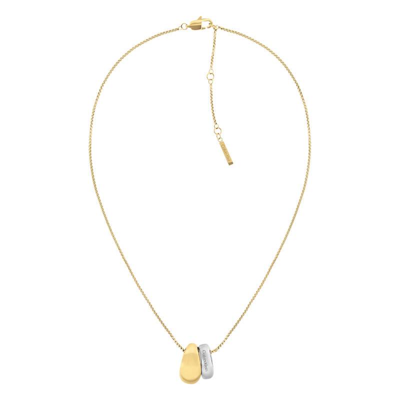 Collier Timeless Refine Acier Doré 35000617 Calvin Klein Ocarat