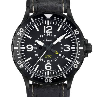 Montre 857 S UTC Flieger Cuir - Sinn