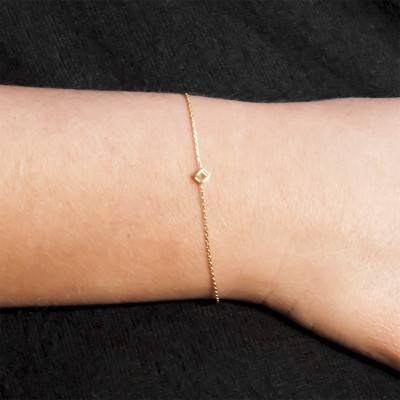 Bracelet Nano Cube Or Jaune, Longueur 19 cm - Pascal MORABITO