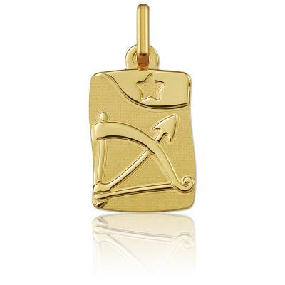 Argyor Sagittarius Zodiac Sign 375/1000 Yellow Gold Pendant - Argyor