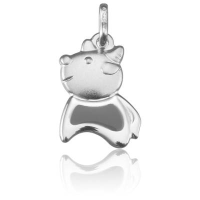 Pendentif Signe du Zodiaque Taureau Argent - Argyor