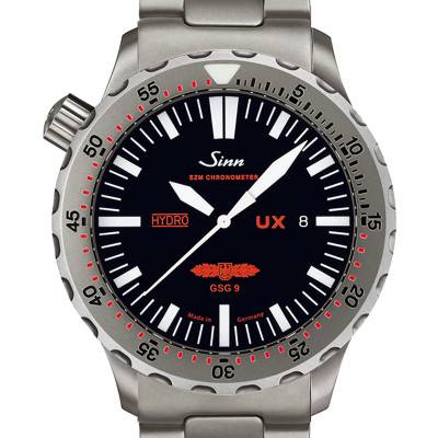 Watch Diving Watch UX GSG 9 Steel Bracelet - Sinn