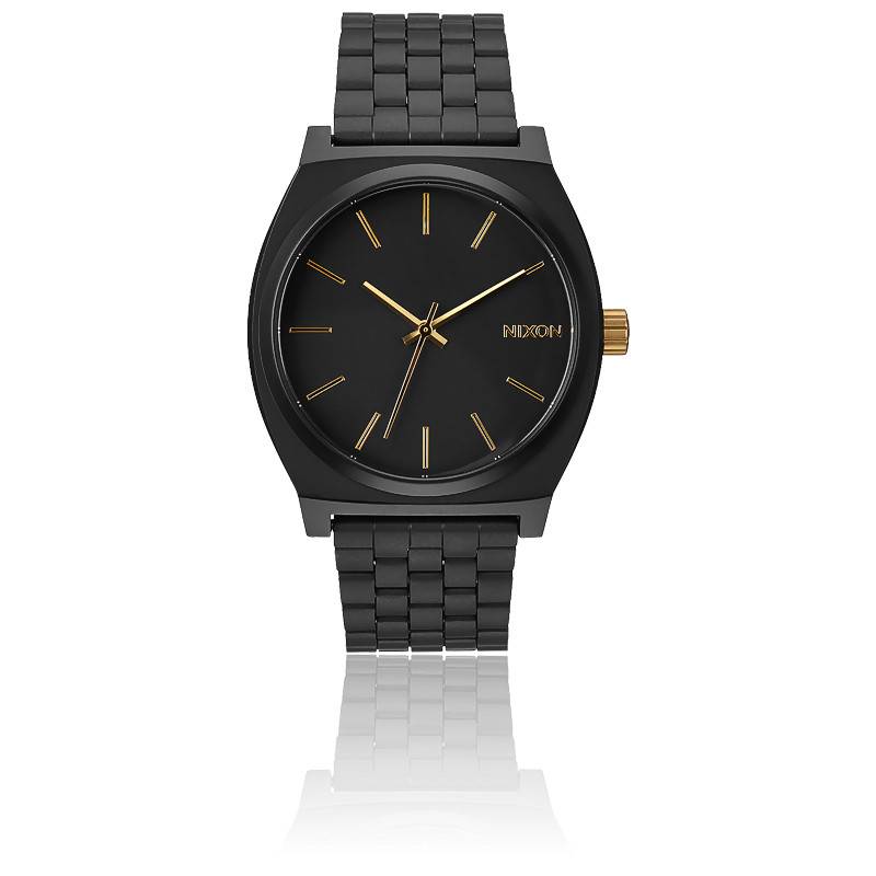 Montre The Time Teller Matt Black Gold A045 1041 Nixon Ocarat