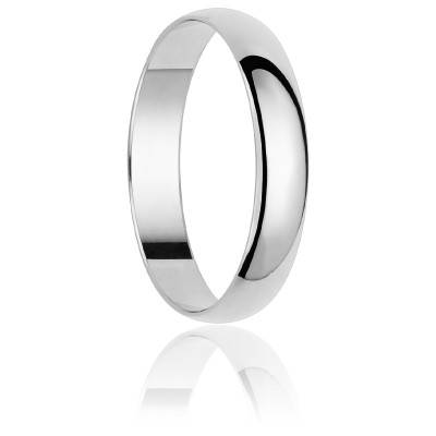 Alliance Tacna en Or Blanc 750, Largeur 2,50 mm - Orest