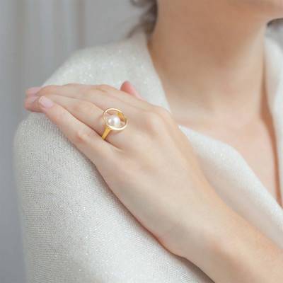 Bague Columbia, Perle - Porchet