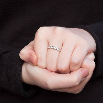 Alliance Anténor en Platine & Diamants 0,40 ct - Alliantine