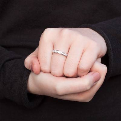 Alliance Anténor en Platine & Diamants 0,63 ct - Alliantine