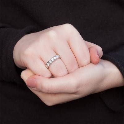 Alliance Anténor en Platine & Diamants 1,60 ct - Alliantine