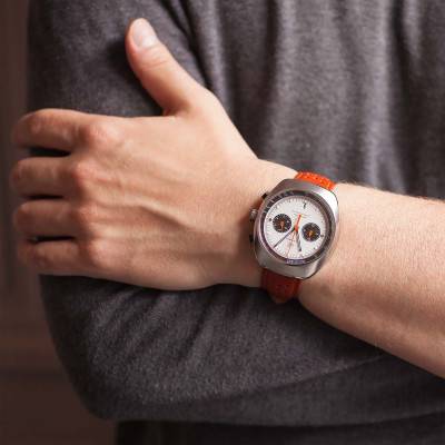 Montre Prototipo Chronograph Silver Dial - Autodromo