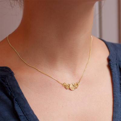 Collier Pastilles Or Jaune 375, Longueur 42 cm - Scarlett or Scarlett
