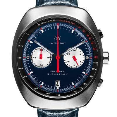 Montre Prototipo Chronograph Blue Dial - Autodromo