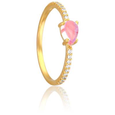 Bague Cara en Or Jaune 750 & Tourmaline - Aurora