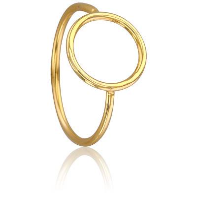 375/1000 Yellow Gold Circle Ring - Maison Ballet by Scarlett