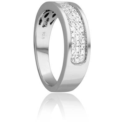 Bague Impératrice en Or Blanc 750 & Diamants - Juweel