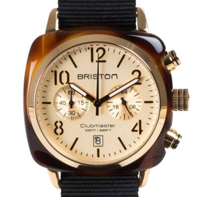 Montre Clubmaster Chrono Date 14140.PYA.T.7.NB - Briston