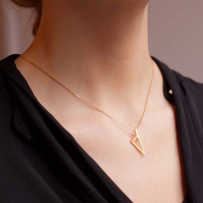 750 Yellow Gold Corsica Small Model Pendant - Lucas Lucor