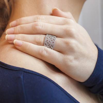 Bague Neigée Diamantée - Joelli