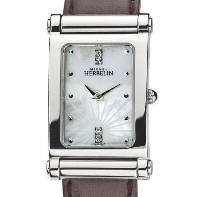 Montre Antares Coffret 2 bracelets interchangeables cuir - Herbelin