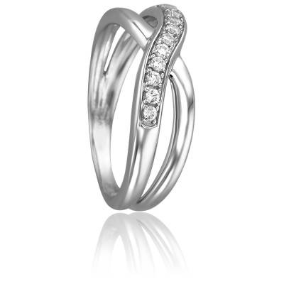 Bague Datura en Or Blanc & Diamants - Ancelys