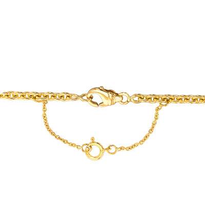750 Yellow Gold Safety Chain - Les Essentiels