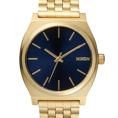 Watch The Time Teller All Light Gold / Cobalt - A045-1931 - NIXON
