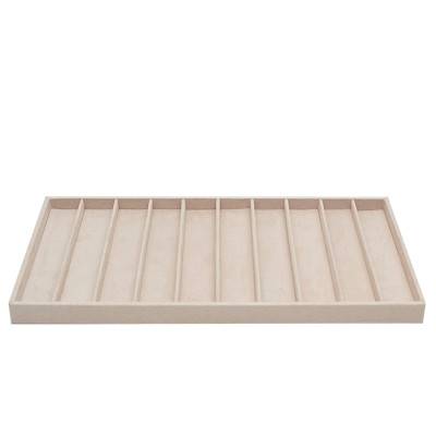 Plateau Colliers Beige Vault Tray - Wolf 1834