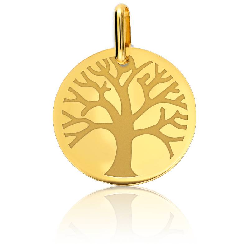 Médaille Arbre de Vie Or Jaune 750 - Ocarat