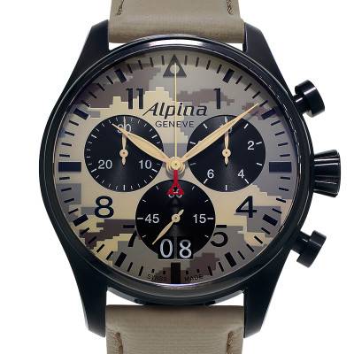Montre Startimer Pilot Chronograph Camouflage AL-372MLY4FBS6 - Alpina