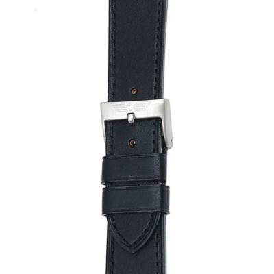 Black Leather Strap for Infantry Chrono Large Model - Victorinox