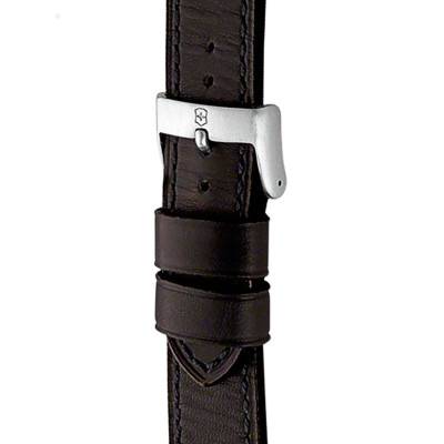 Black Leather Bracelet for Chrono Classic Model - Victorinox