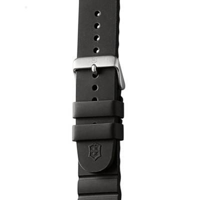 Bracelet Caoutchouc Noir pour modèle INOX. - Victorinox