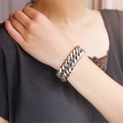 Bracelet Chain Big, Longueur 19 cm à 23 cm, Largeur 20,00 mm - Buddha to Buddha