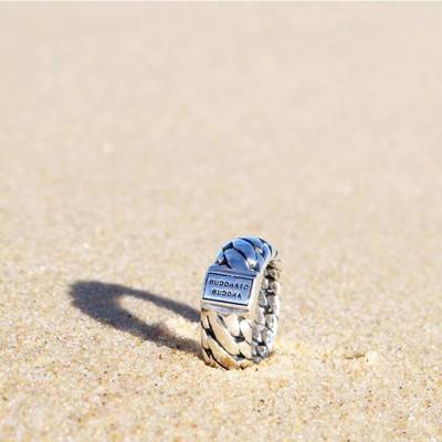 925/1000 Silver Ben Small Ring - Buddha to Buddha
