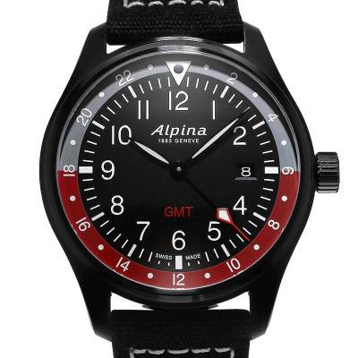 Montre Startimer Pilot Quartz GMT AL-247BR4FBS6 - Alpina