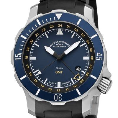 Montre Seebataillon GMT M1-28-62-KB - Mühle Glashütte