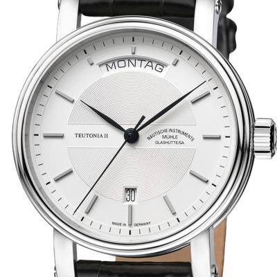 Montre Teutonia II Tag/Datum M1-33-65-LB - Mühle Glashütte