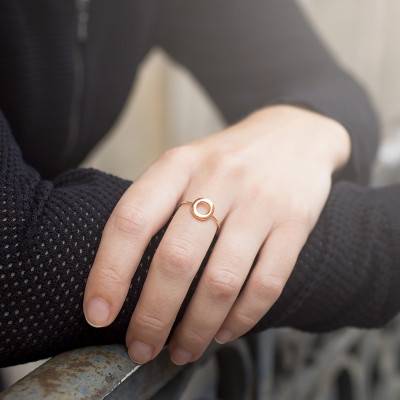 750 Rose Gold Adorable Ring - Ocarat