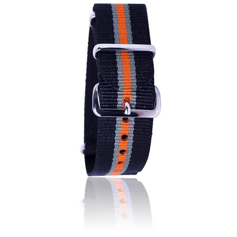 Bracelet Noir Orange Gris BNO Ocarat