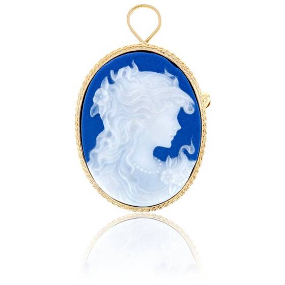 broche oeil bleu plumes| LADY AMHERST bijoux Made in France