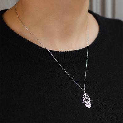 Pendentif Main de Fatma Argent - Artemis