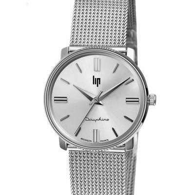 Montre Dauphine 29 Acier Milanaise 671471 - Lip