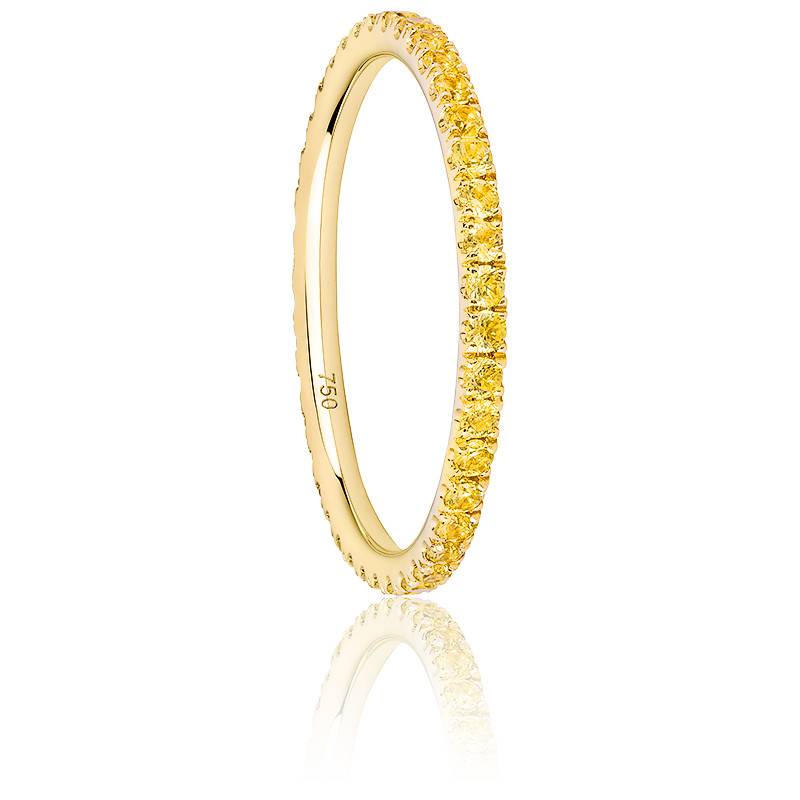 Alliance Ou Bague ROMA Unisexe En Or Jaune 750/18k - Largeur 6 Mm | Neuf Avec Étiquettes, Idéal Mariage