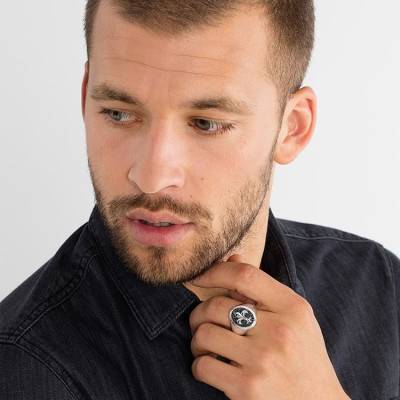 Chevalière Fleur De Lys, TR1803-051-11 - Thomas Sabo