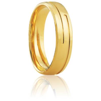 Alliance Sirna en Or Jaune 750 - Breuning