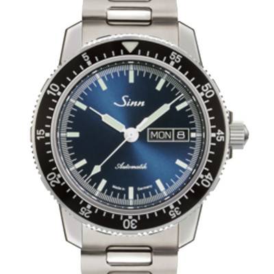 Men's H-Link Stainless Steel Watch 104 St Sa I B - Sinn