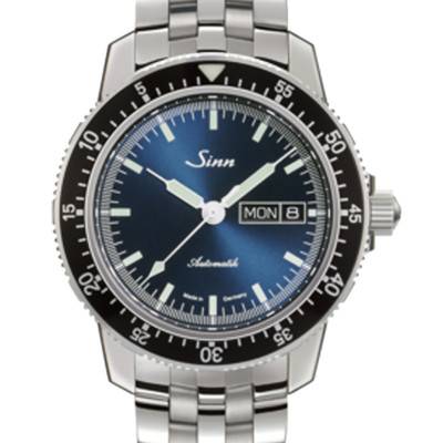 Men's Watch Slim Link Bracelet 104 St Sa I B - Sinn
