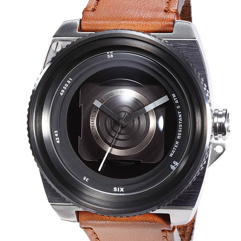 TACS VINTAGE LENS TS1405 腕時計 Watch Vintage Lens - Brown - TS1405A | Tacs