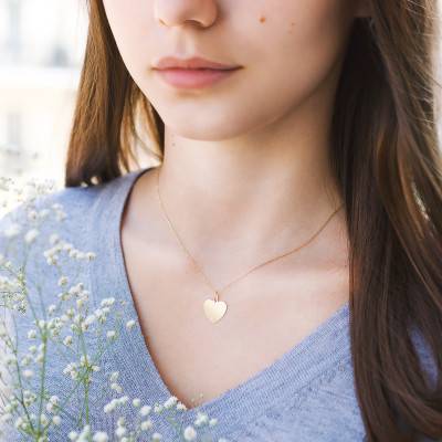 Pendentif Mon Cœur Or Jaune 750 - Lumiosa