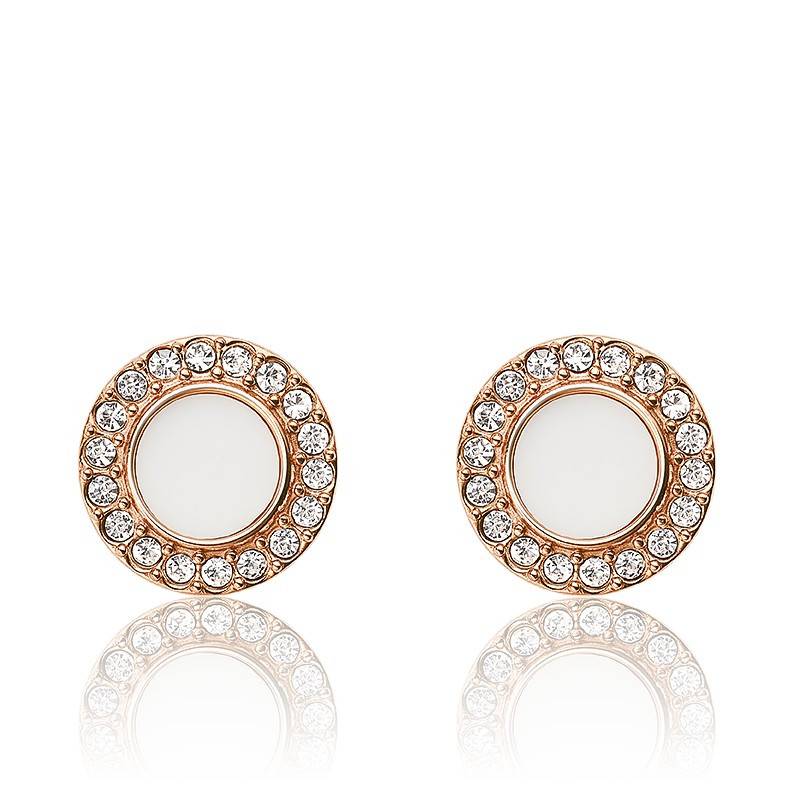 Glitz Stone JF02659791 Stud Earrings - Fossil